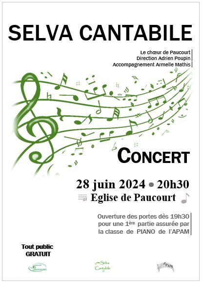 Concert à Paucourt