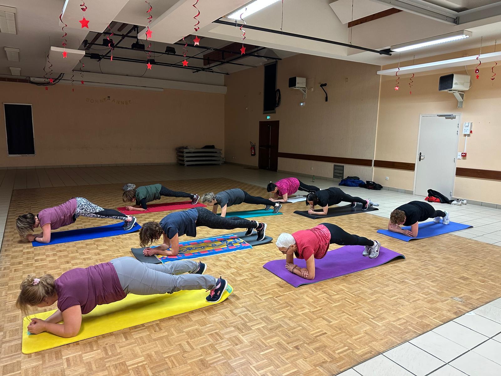 Cours de gymnastique