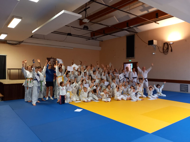 Groupe de judokas