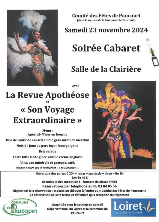 Soirée cabaret 2024